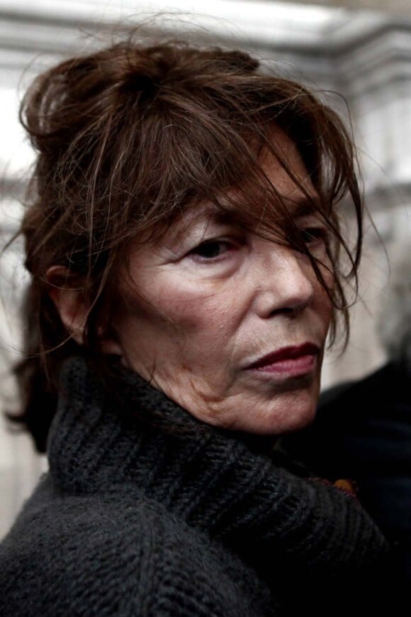 Jane Birkin, à Paris, le 13 novembre 2010.
