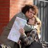 Sandra Bullock, sur le tournage du film Extremely Loud and Incredibly Close, le 18 mars 2011 à New York.