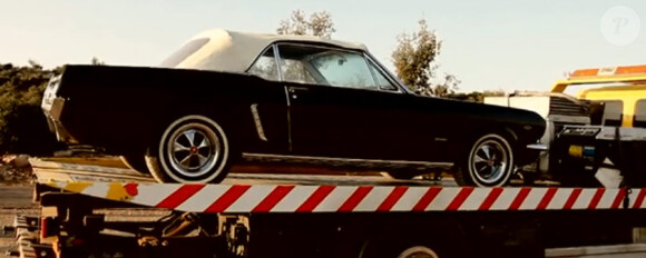 Capture d'écran de la Mustang ayant servi pour clip d'Hélène Ségara, La vie avec toi.