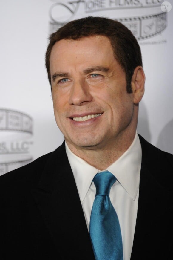 John Travolta lors de la conférence de presse pour Gotti : Three Generations à New York le 12 avril 2011
