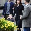 Le 13 avril 2011, à la veille du baptême de leurs jumeaux, la princesse Mary et son époux le prince Frédérik, avec leurs enfants Christian et Isabella, se sont rendus à l'église d'Holmen pour les ultimes répétitions.