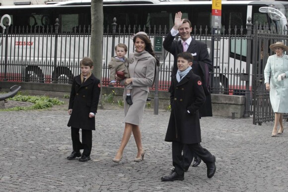 Le prince Joachim et la princesse Marie de Danemark, avec leurs trois fils (Nikolai, Felix et Henrik), assistaient le 14 avril 2011 au baptême de leur neveu Vincent et leur nièce Joséphine, jumeaux de Frederik et Mary de Danemark. La princesse Marie est marraine.