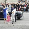 Le baptême des jumeaux du prince Frederik et de la princesse Mary de Danemark, prénommés Vincent et Joséphine, a eu lieu en l'église d'Holmen, à Copenhague, le 14 avril 2011. Devant l'église, la foule les a acclamés à leur arrivée. 