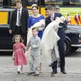 Le baptême des jumeaux du prince Frederik et de la princesse Mary de Danemark, prénommés Vincent et Joséphine, a eu lieu en l'église d'Holmen, à Copenhague, le 14 avril 2011.