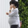 Selma Blair qui va au sport. photos exclusives
