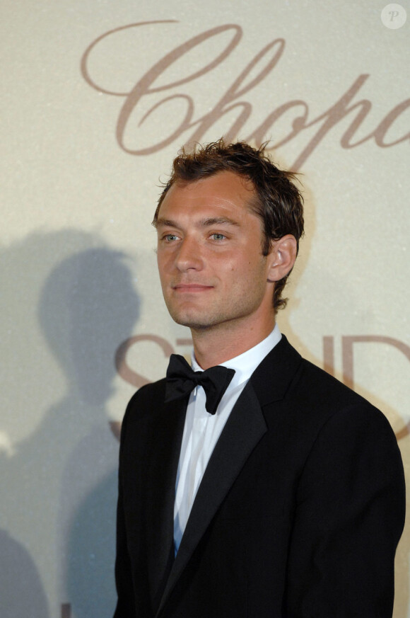 Jude Law lors du festival de Cannes en 2007, pour la soirée des trophées Chopard
