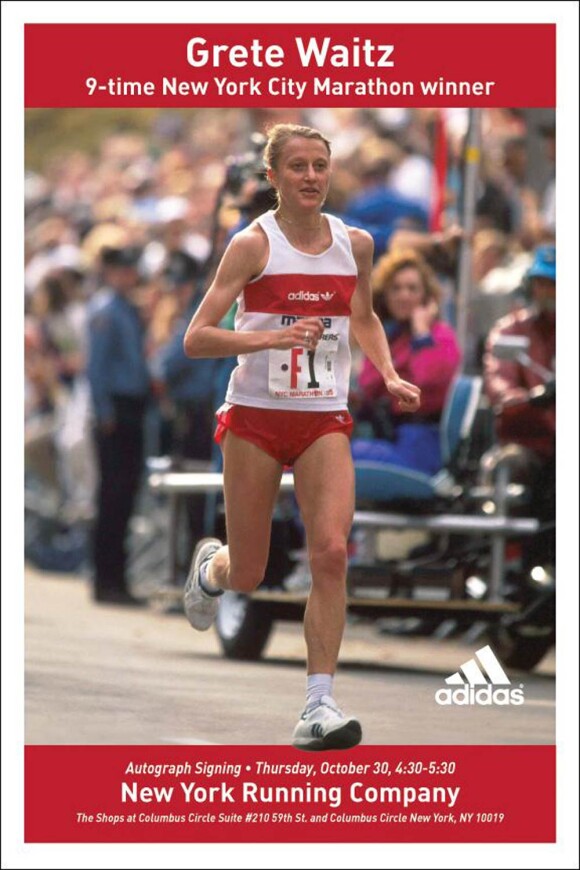 La légende du marathon Grette Waitz est décédé le 19 avril 2011, succombant au cancer dont elle était atteinte depuis 2005.