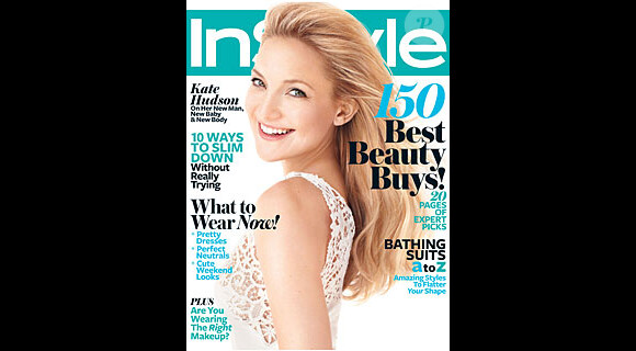 Kate Hudson en couverture du magazine InStyle de mai 2011