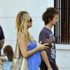Kate Hudson, enceinte et en plein bonheur avec Matthew Bellamy de Muse à Buenos Aires en Argentine le 2 avril 2011