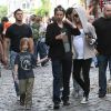 Kate Hudson et son boyfriend Matthew Bellamy, partagent leurs vacances avec le fils de Kate, Ryder, à Buenos Aires, le 3 avril 2011