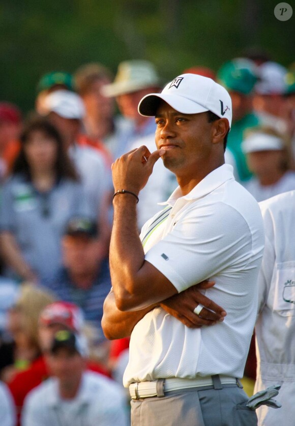 Tiger Woods (photo : lors du Masters en avril 2011), en panne de victoire depuis novembre 2009, triomphe par procuration grâce à sa nièce Cheyenne !