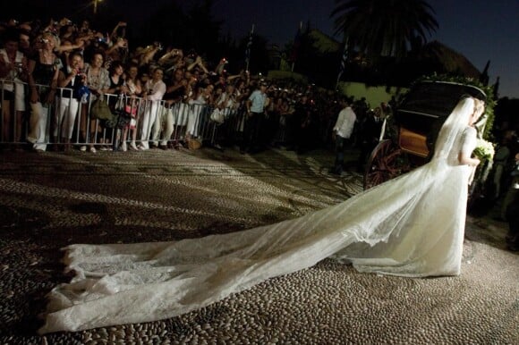 En épousant le prince Nikolaos, Tatiana Blatnik est devenue princesse de Grèce. Grèce, 25 août 2010