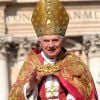 Le Pape Benoît XVI à Rome, le 17 avril 2011.