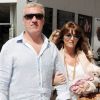 Didier Deschamps et son épouse Claude, rencontrée il y a près de 25 ans, lors d'une promenade à Cannes, le 5 avril 2011.