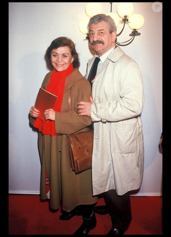 Danièle Delorme et Yves Robert en 1987