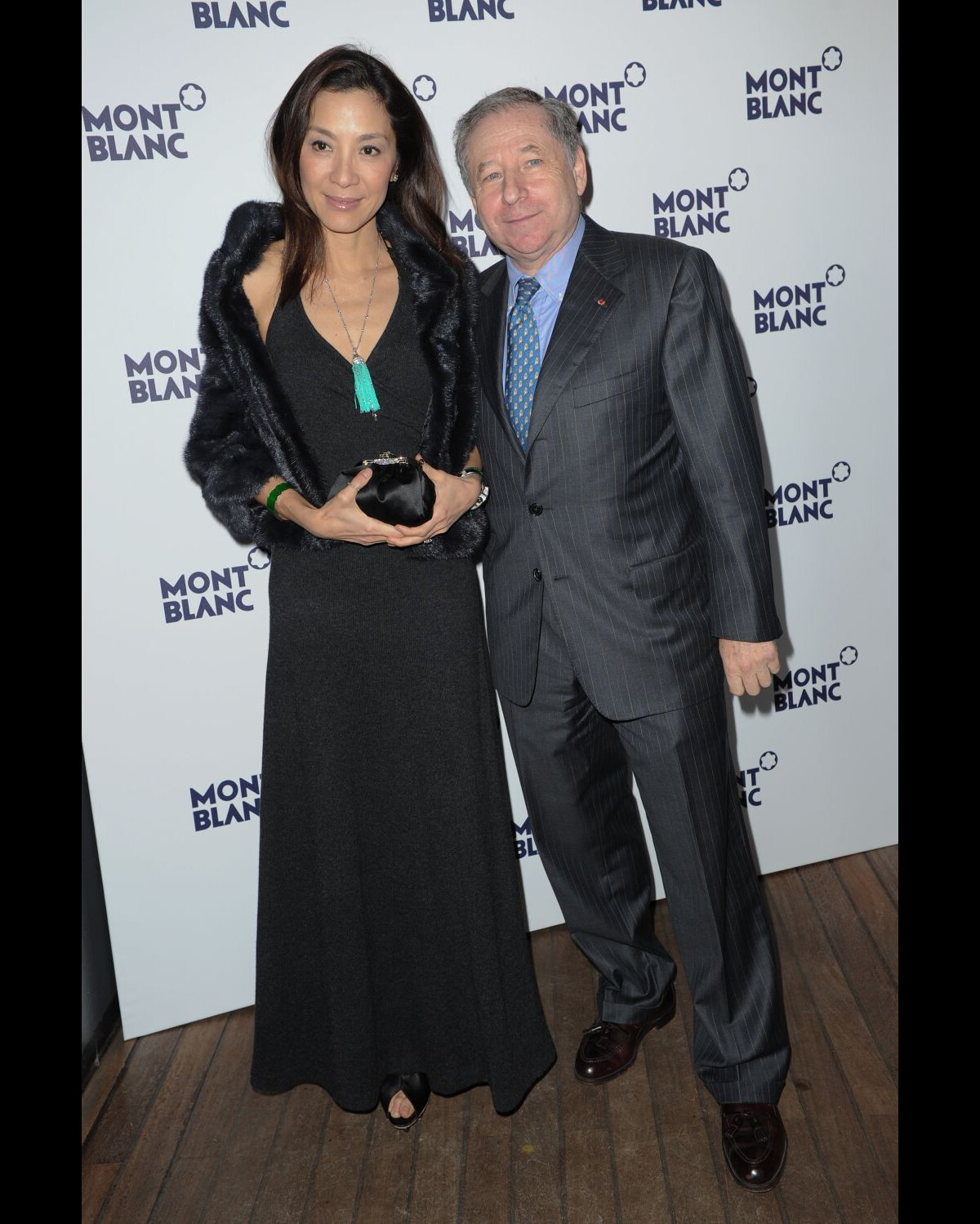 Photo : Michelle Yeoh et Jean Todt à la soirée Mont Blanc organisée en ...