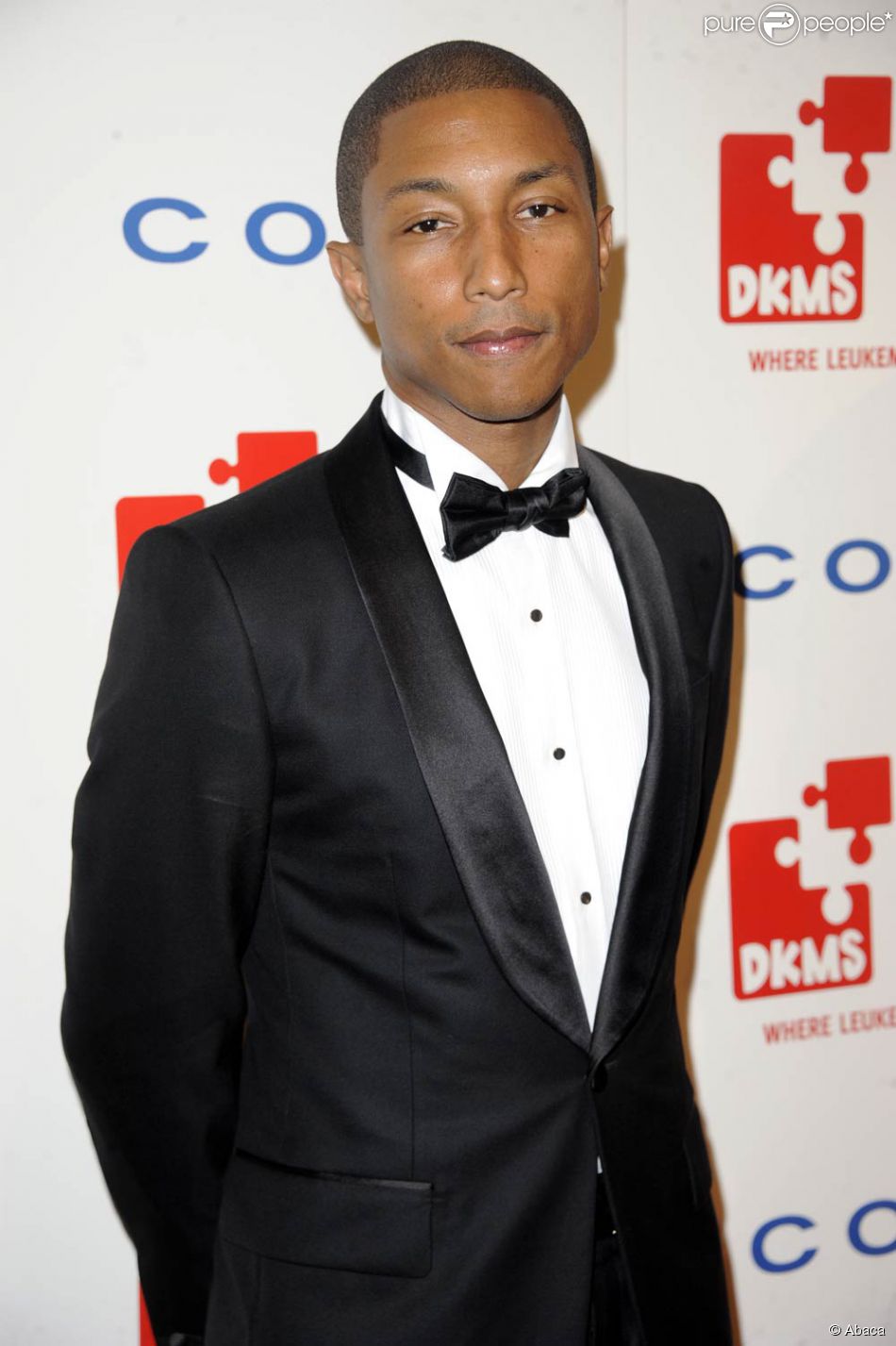 Pharrell Williams à la soirée DKMS, organisée dans le but de lever des fonds pour lutter contre la leucémie. 28 avril 2011