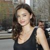 Miranda Kerr à New York le 27 avril 2011