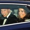 Kate et William hier après-midi avant le dîner...