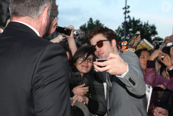 Robert Pattinson lors de l'avant-première à Barcelone en Espagne le 1er mai 2011