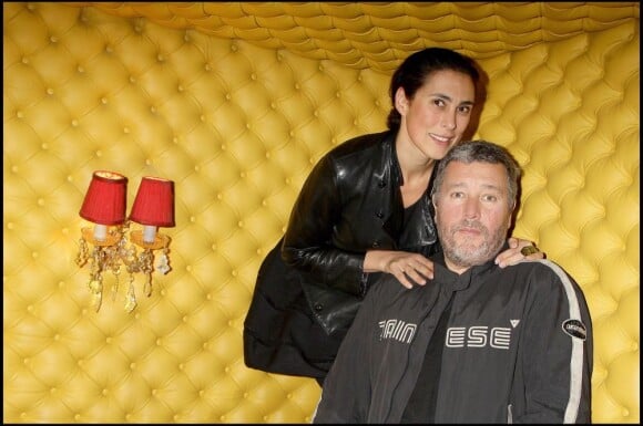 Philippe Starck et son épouse Jasmine en novembre 2008.