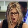 Jennifer Aniston participe à une émission de télé à la télévision espagnole, le 22 février 2011.