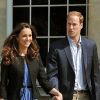 Kate Middleton et le prince William le lendemain de leur mariage, samedi 30 avril 2011, à Londres.
