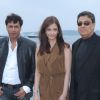 Ronnie Screwvala, Aishwarya Rai et Madhur Bhandarkar présentent le film Heroine au marché du film lors du festival de Cannes le 13 mai 2011