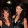 Karine Lima et Cindy Fabre lors de la soirée Canal + organisée à Cannes, le vendredi 13 mai 2011.