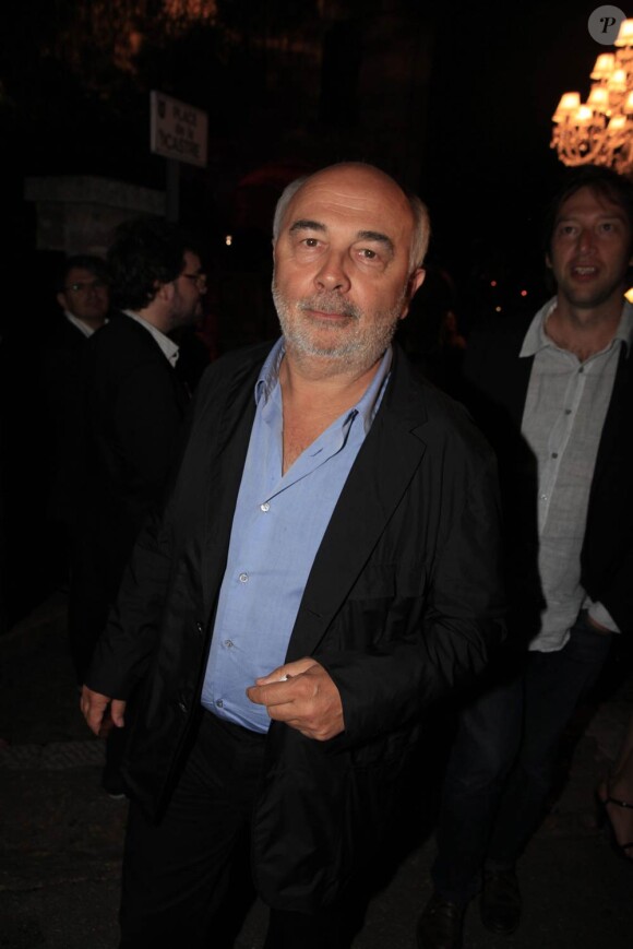 Gérard Jugnot lors de la soirée Canal + organisée à Cannes, le vendredi 13 mai 2011.