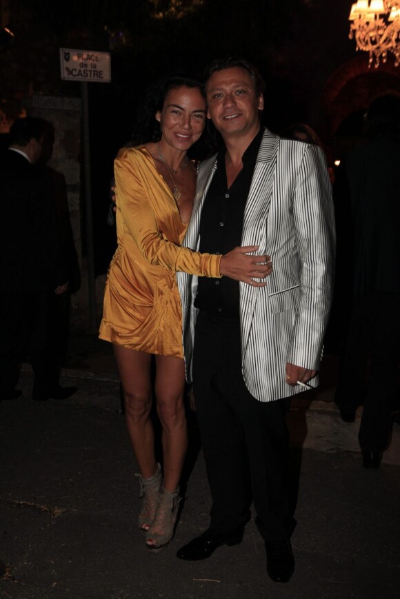 Valéry Zeitoun et sa femme Sandra à la soirée Canal +, le 13 mai 2011.