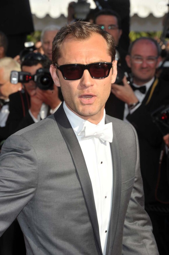 Jude Law au Festival de Cannes, le 16 mai 2011.