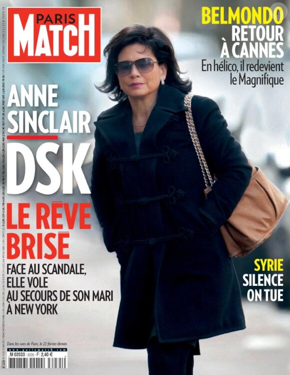 Paris Match, en kiosques le jeudi 19 mais 2011.