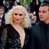 La chanteuse Gwen Stefani, toute en nuances, avec son mari musicien Gavin Rossdale, à la première de The Tree of Life, le 16 mai. 