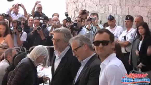 Cannes 2011 : Robert De Niro et Jude Law ont un gros penchant pour l'ail !