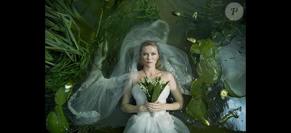 Kirsten Dunst dans Melancholia