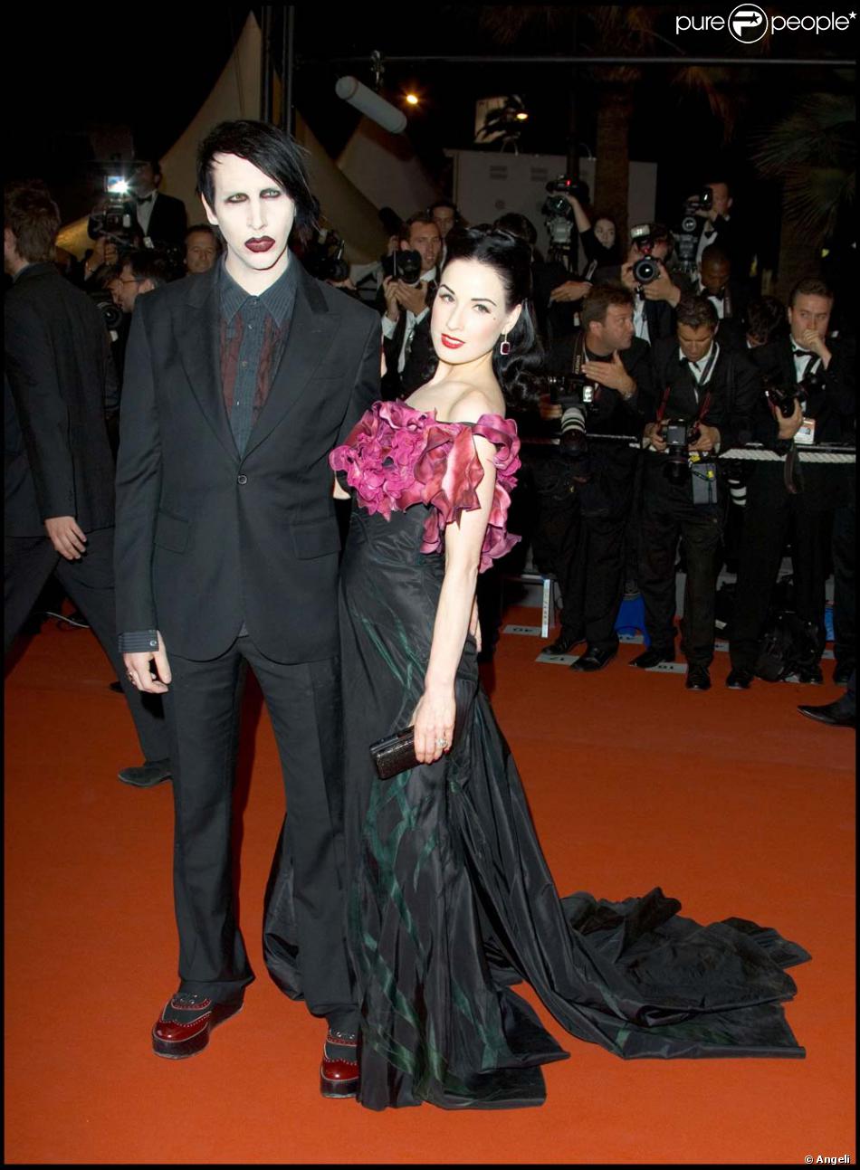 Marilyn Manson et Dita von Teese ...
