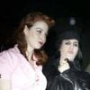 Marilyn Manson et sa nouvelle petite amie à Los Angeles, le 26 mai 2011. Son type de Femmes ? Pin-up 50's !