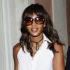 Naomi Campbell lors de l'inauguration de l'exposition 'Il Mondo Vi Appartiene', au Palais Grassi à Venise, le 1er juin 2011.
