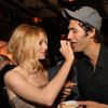 Heather Graham et son amoureux Jason Silva lors de la soirée de présentation de la série télévisée Kimchi Chronicles à New York le 1er juin 2011