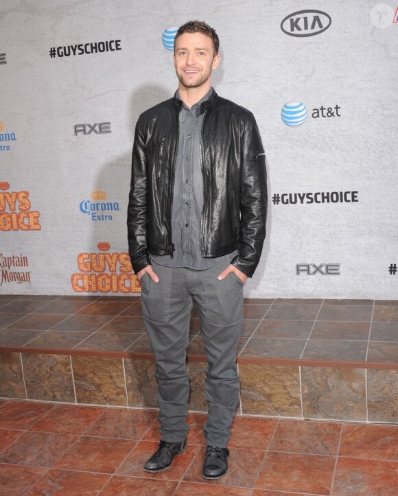 Justin Timberlake lors des Spike TV's Guys Choice Awards, le 4 juin 2011