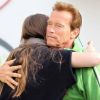 Arnold Schwarzenegger et sa fille Christina, le 16 mai 2011.