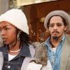 Lauryn Hill et Rohan Marley en janvier 1999 à Paris