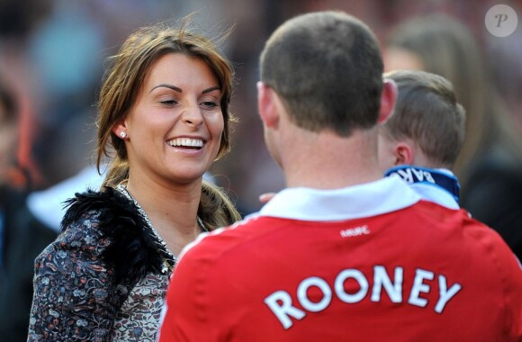 Wayne Rooney et sa femme Coleen le 23 le mai 2011 