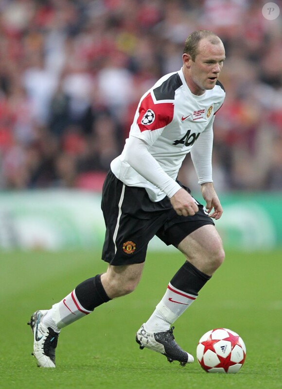 Wayne Rooney le 28 mai 2011 lors de la finale de la Champions League face au FC Barcelone