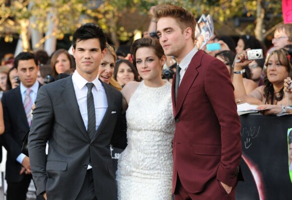 Taylor Lautner, Kristen Stewart et Robert Pattinson