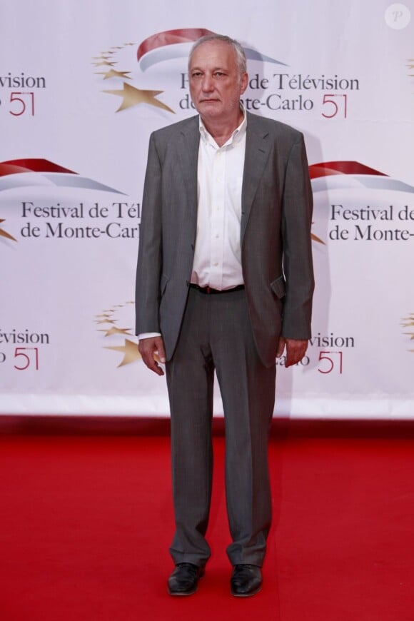 François Berléand lors de la soirée d'ouverture du Festival de la télévision de Monte Carlo  au Forum Grimaldi à Monaco le 6 juin 2011