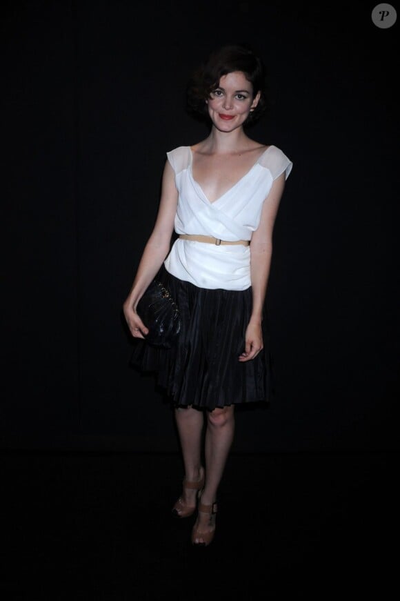 Nora Zehetner à la soirée Dior organisée en l'honneur de la somptueuse Charlize Theron. New York, 8 juin 2011