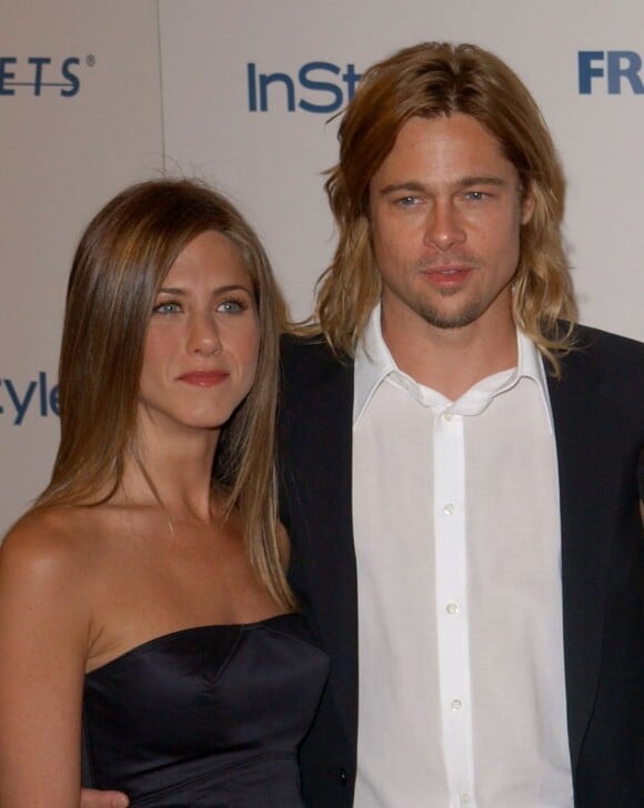 Jennifer Aniston et Brad Pitt en 2003