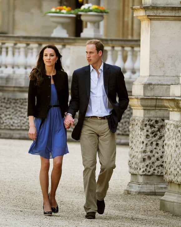 Kate Middleton et le prince William le lendemain de leur mariage, le 30 avril 2011, à Londres.